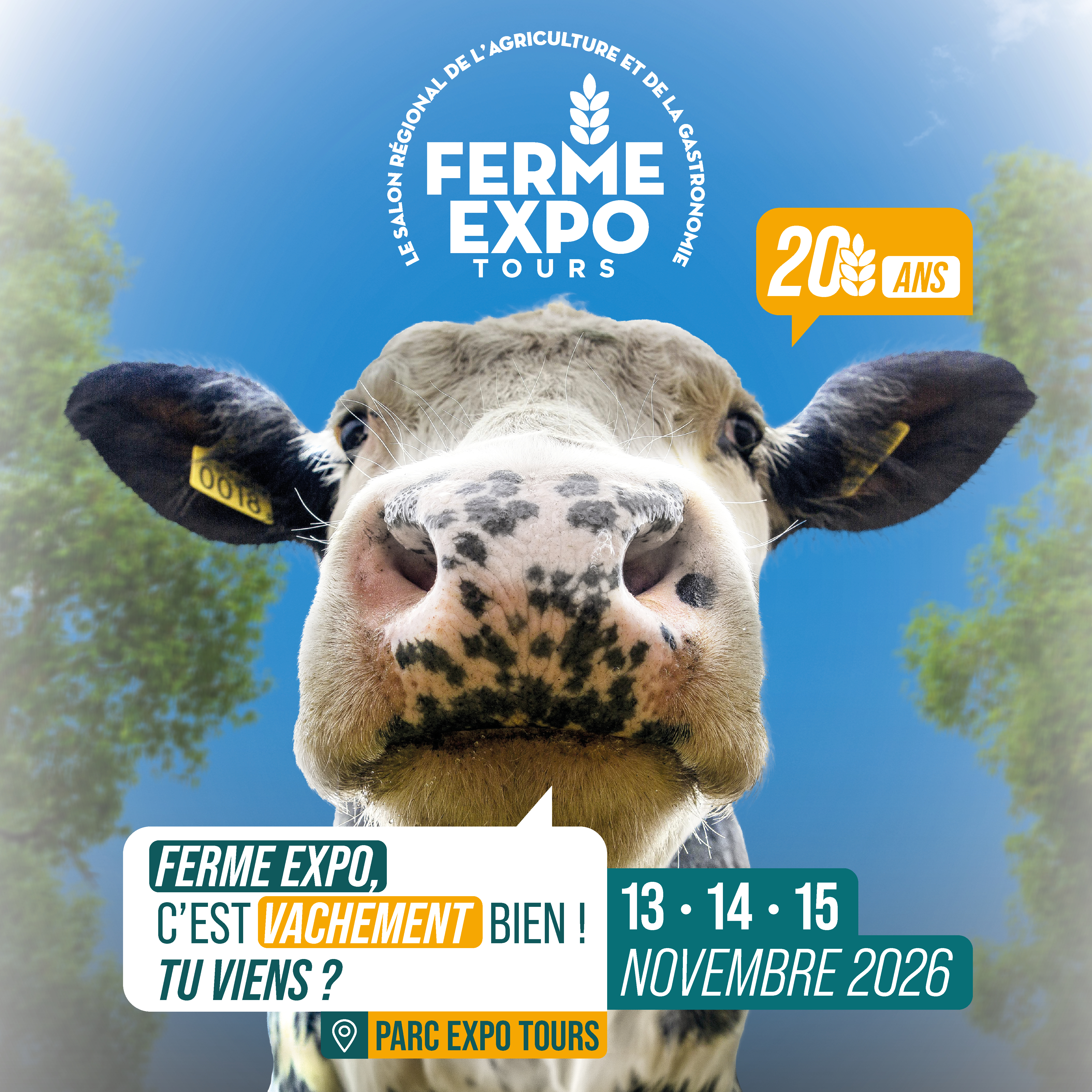 Campagne Ferme Expo 2026 : la vache vous invite au salon
